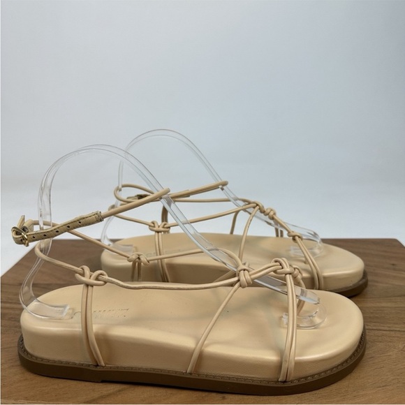 SCHUTZ Calabria Women’s Cream Strappy Sandals size 8 - Picture 3 of 11